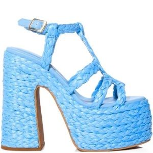 Azalea Wang chunky heels